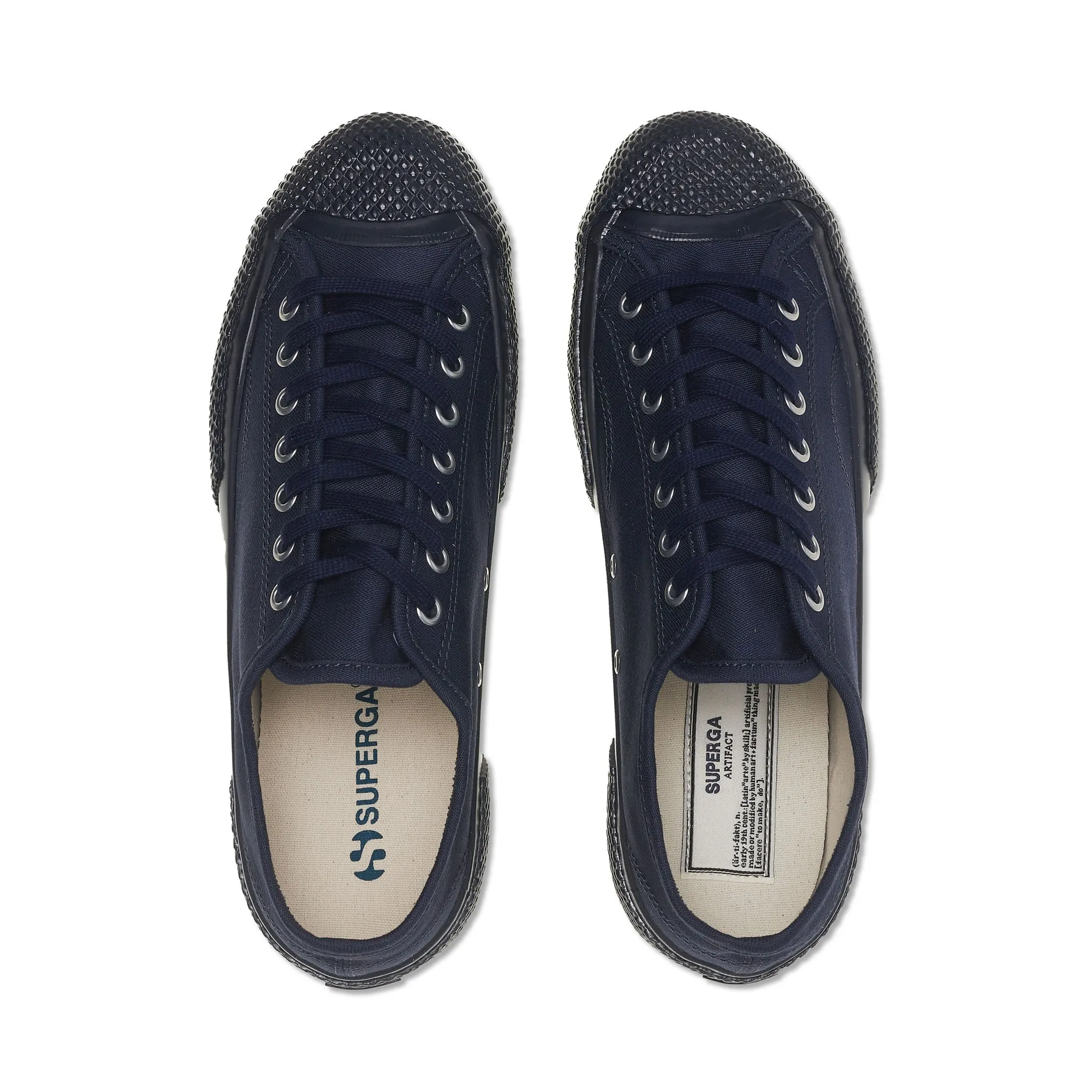 2434 BK Sateen Sneakers - Navy