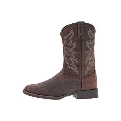 7221 Justin Men's 11" Stampede Distressed Brown Buster