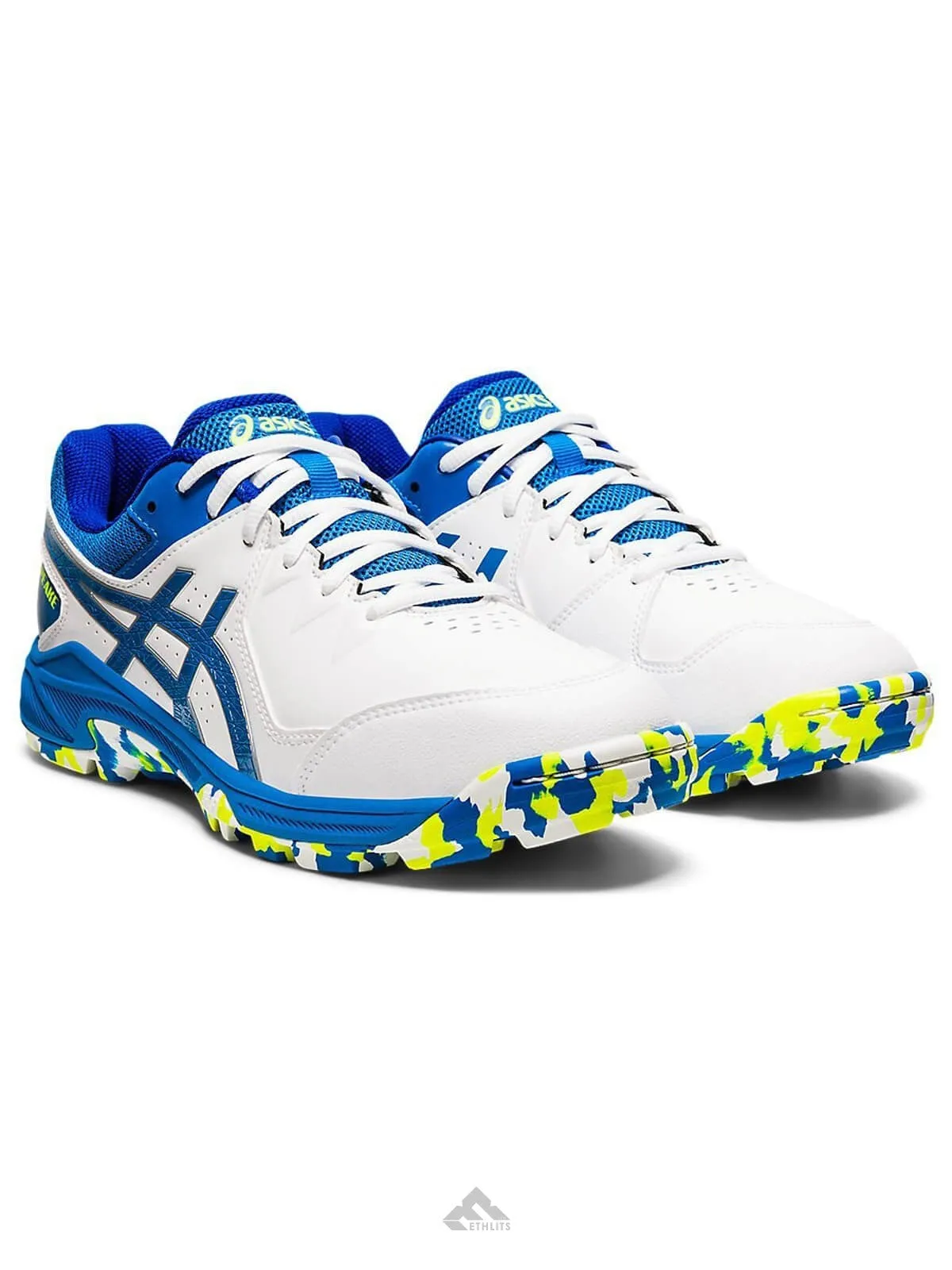 Asics Gel Peake Men's Cricket Shoes - White/Directorie Blue