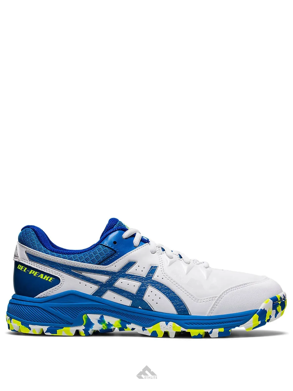 Asics Gel Peake Men's Cricket Shoes - White/Directorie Blue