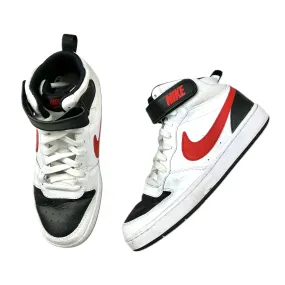 Black & Red Shoes Sneakers By Nike, Size: 8.5