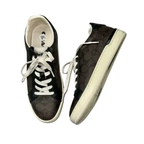 Black & White Shoes Sneakers By Nine West, Size: 9