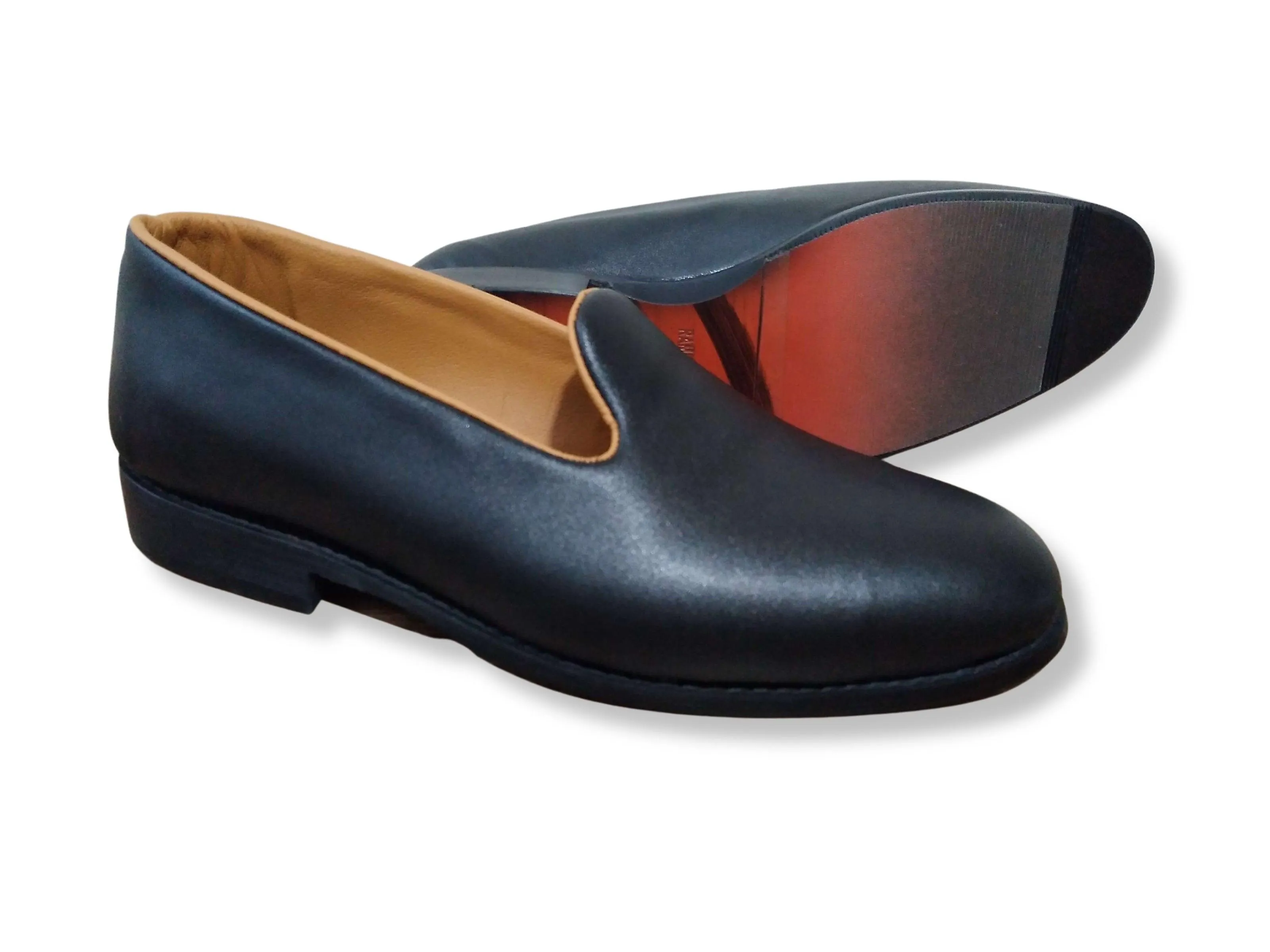 Loafer PU Leather Shoes Black