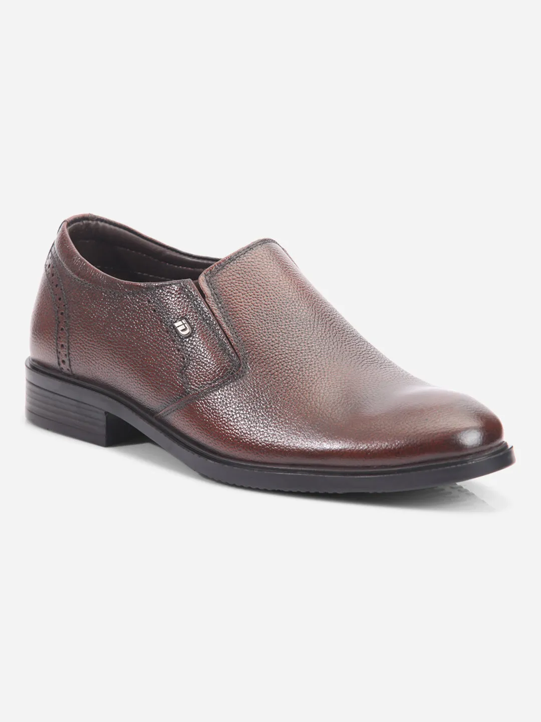 Men's Wine Comfort fit Round Toe Slip On (ID2218)